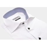 Ledub - Modern Fit Overhemd - Lichtblauw - Poplin - Strijkvrij