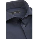 John Miller - Overhemd - Blauw - Polyamide - Slim-Fit