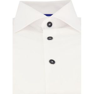 Ledub - Overhemd - Wit - Katoen - Modern Fit