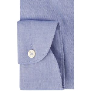 John Miller - Business Overhemd - Blauw - Katoen - Slim Fit