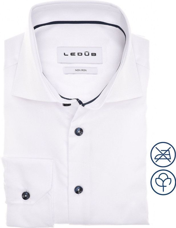Ledûb Business hemd lange mouw le24252 mfn 5 0142584/910-190-000