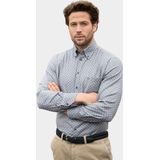 Ledub - HE24209 - Overhemd - Blauw - 100% Katoen