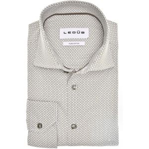 Ledub - Overhemd - Wit - Katoen - Normale Fit