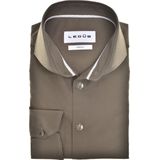 Ledȗb Overhemd groen, Effen