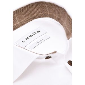 Ledȗb Overhemd wit, Effen