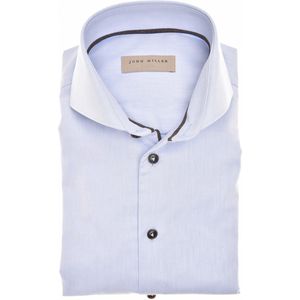 John Miller Overhemd lichtblauw, Effen