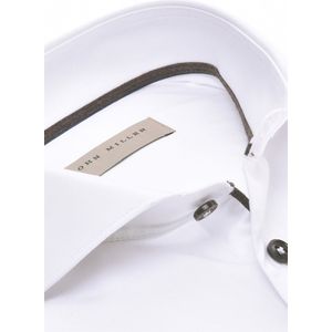 John Miller Overhemd wit, Effen