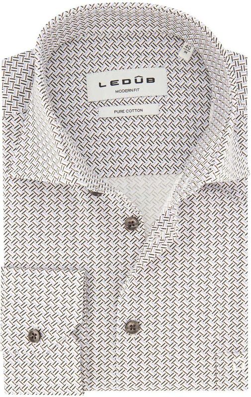 Ledȗb Overhemd ML7 (72CM+) wit