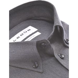 Ledub - Overhemd - Donkerblauw - Button Down - Normale Fit