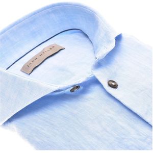 John Miller - Overhemd Lichtblauw John Miller Lange Mouw Overhemd Lichtblauw 5142125