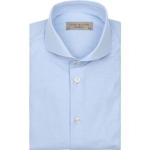 John Miller Hemd Twill Hellblau - Größe 40