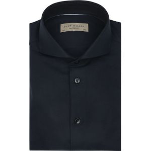 John Miller Overhemd Twill Lichtblauw - Maat 40 - Heren - Overhemden Formeel