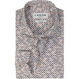 Ledub - Multicolor Fantasie - Overhemd - 100% Katoen - Haifisch Kraag