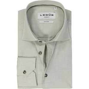 Ledub - Modern Fit - Overhemd - Lichtgroen - Strijkvriendelijk