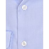 Ledub - Modern Fit Overhemd - Lichtblauw - 100% Katoen - Strijkvrij