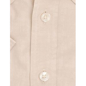 Ledub - Overhemd - Lichtbruin - Katoen