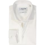 Ledȗb Jersey shirt wit, Effen