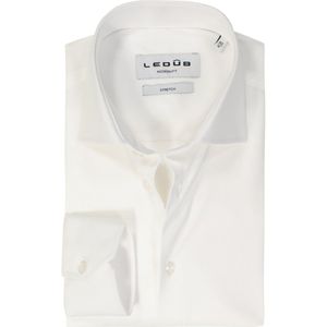 Ledȗb Jersey shirt wit, Effen
