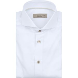 John Miller - Overhemd - Wit - Modern-Fit - Heren