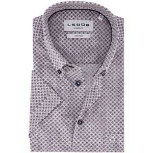 Ledub - Overhemd - Blauw - Katoen