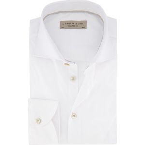 John Miller - Overhemd - Wit - Katoen