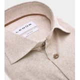 Ledub - Overhemd - Bruin - Geprint - Katoen