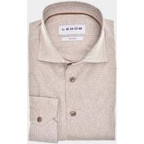 Ledub - Overhemd - Bruin - Geprint - Katoen