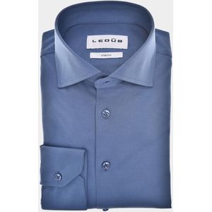 Ledub - LE24216 - Business Hemd - Blauw - Lange Mouw