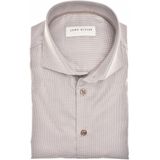 John Miller - Overhemd - Bruin - Geruit