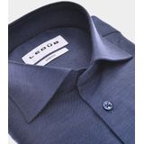 Ledub - Modern Fit - Overhemd - Middenblauw - Strijkvriendelijk