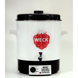 Elektrische Weckketel Inmaakketel Emaille 29l met kraan