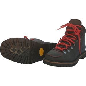 Motorschoenen MAGELLAN & MULLOY Adventure Biker Boot, Denver, Zwart met Rode stiksel, Maat 36, Dames, Verpakking (doos) kan licht beschadigd zijn