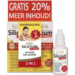 Vedax Silidyn Silicium Druppels Duoverpakking 2x30ml