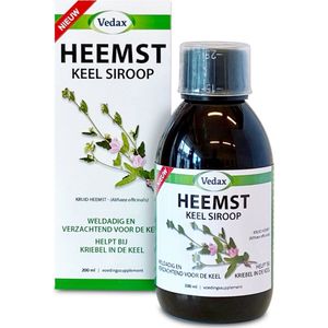 Heemst - Keelsiroop - Plantaardig - Weldadig en Verzachtend