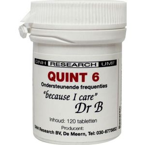 DNH - Quint 6 - Voedingssupplement - 120 Tabletten - Magnesium