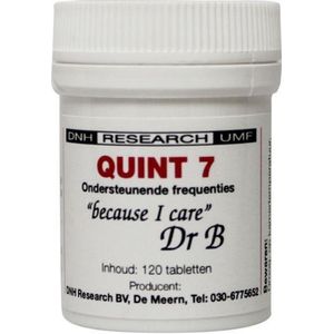 DNH Research - Quint 7 - Voedingssupplement - 120 Tabletten - Magnesium
