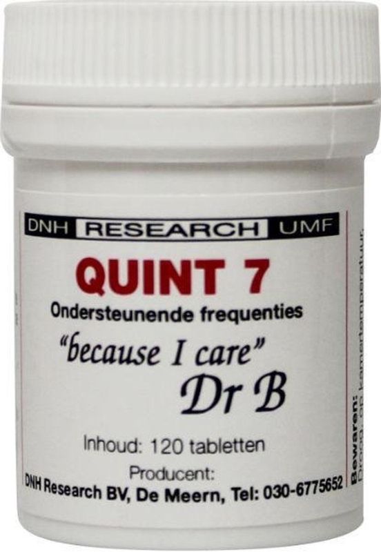 DNH Research - Quint 7 - Voedingssupplement - 120 Tabletten - Magnesium