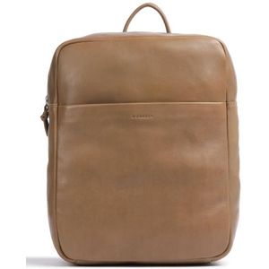 Burkely Just Jolie Rugzak Leer 38 cm Laptop compartiment kind khaki