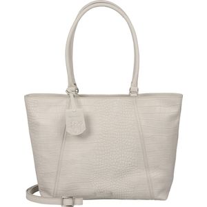 Burkely Cool Colbie Shopper Tas Leer 37 cm chalk white