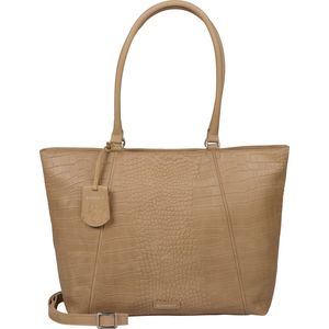 Burkely Cool Colbie Shopper Tas Leer 37 cm natural nude