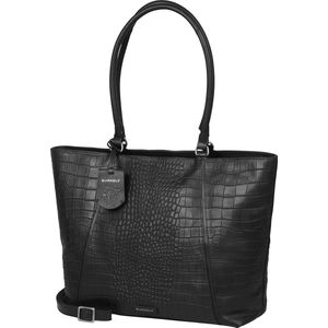 BURKELY Cool Colbie Dames Wide Tote - 15,6 inch laptopvak - Zwart