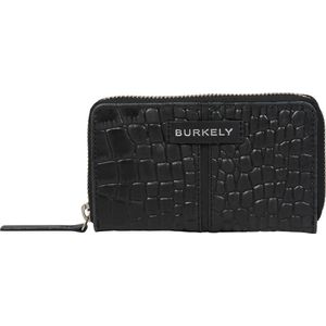 Burkely Cool Colbie Medium Zip Around Wallet black Dames portemonnee