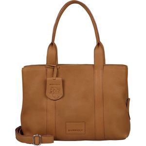 BURKELY Soft Skylar Aktetas - Cognac - Leer - 13.3 inch Laptopvak