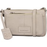 BURKELY leren crossbody tas Soft Skylar beige