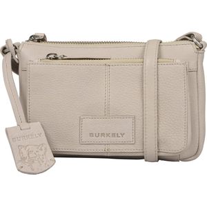 Burkely Soft Skylar Minibag grijs Leer