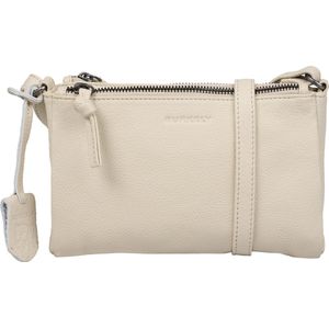 BURKELY Lush Lucy Dames Double Zip Crossbody - Wit