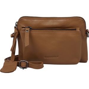 BURKELY Lush Lucy Dames Minibag - Cognac