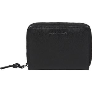BURKELY Lush Lucy Dames Double Flap Wallet - Zwart