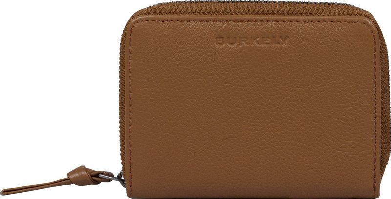 BURKELY Lush Lucy Dames Double Flap Wallet - Cognac