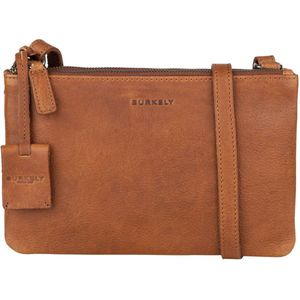 BURKELY leren crossbody tas Antique Avery L cognac